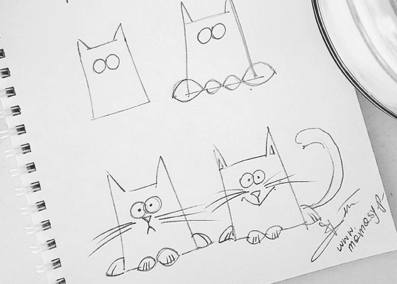 Jak narysować kota? Jak się rysuje kotka?