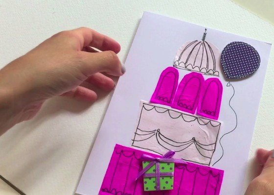DIY dla dzieci: Łatwa i efektowna kartka urodzinowa