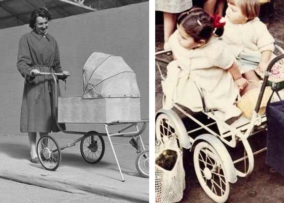 Taaaakie kiedyś robili wózki dla dzieci! Wózki vintage, retro itp.